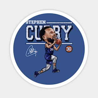 Steph Curry Golden State Cartoon Magnet